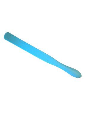 Teal Blue Curved Spatula Silicone Spurtle Long by Mad Hungry Kitchen Tool